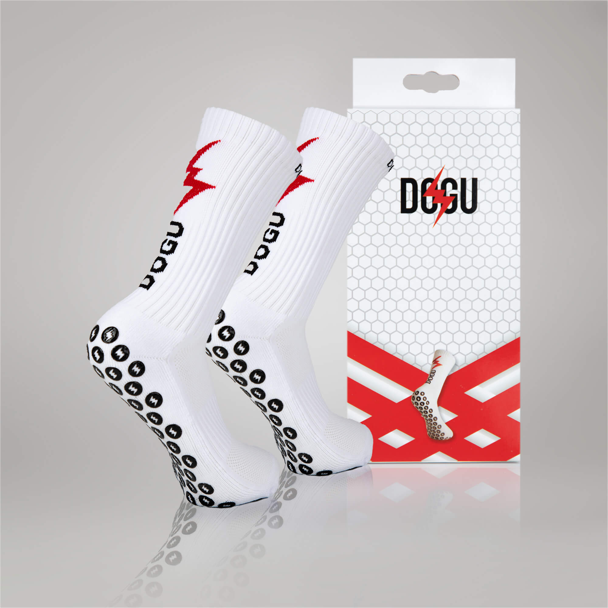 DOGU ULTRA GRIP BORDADO – Pack de 3 pares | Personaliza con tus iniciales