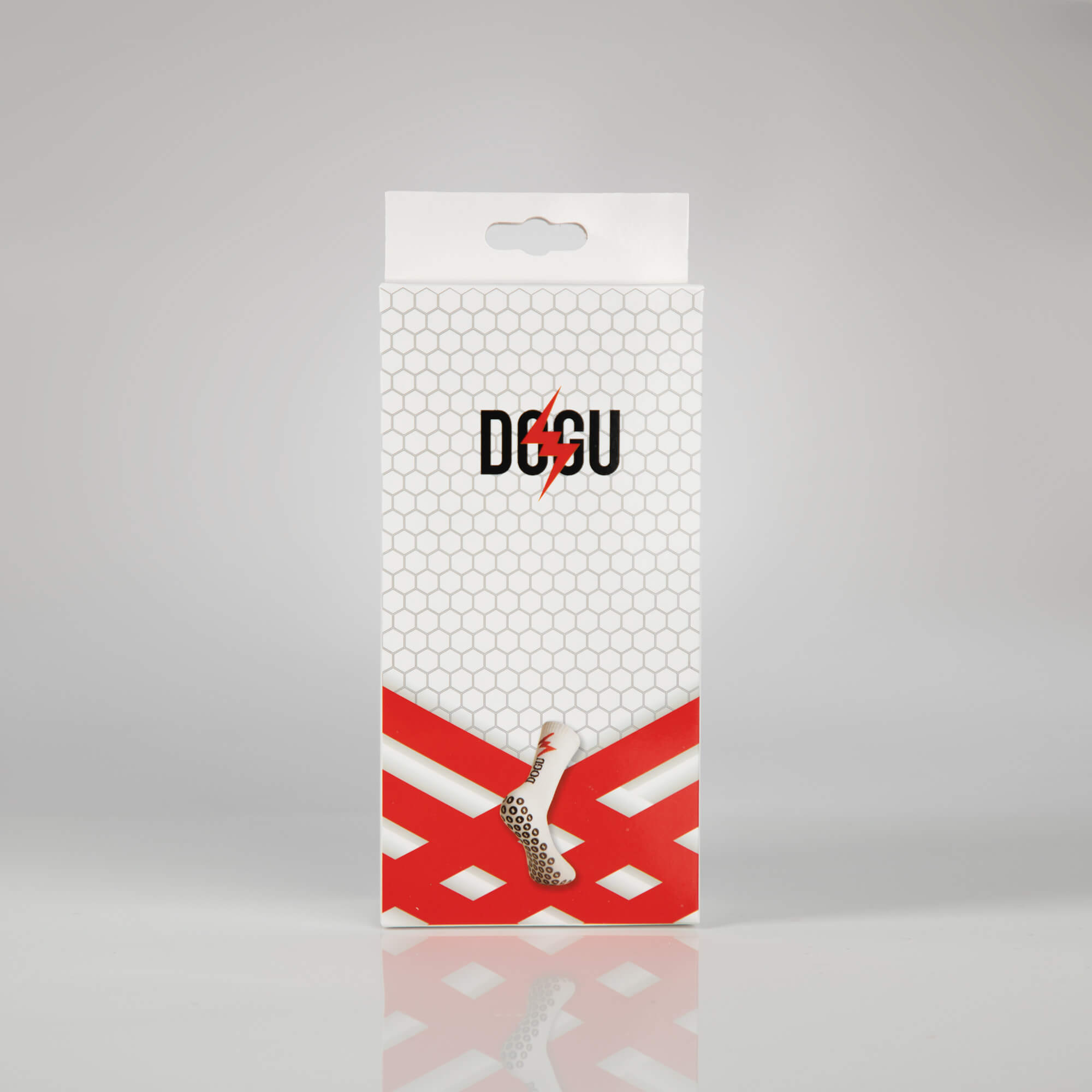 DOGU® - StayGrip White Socks